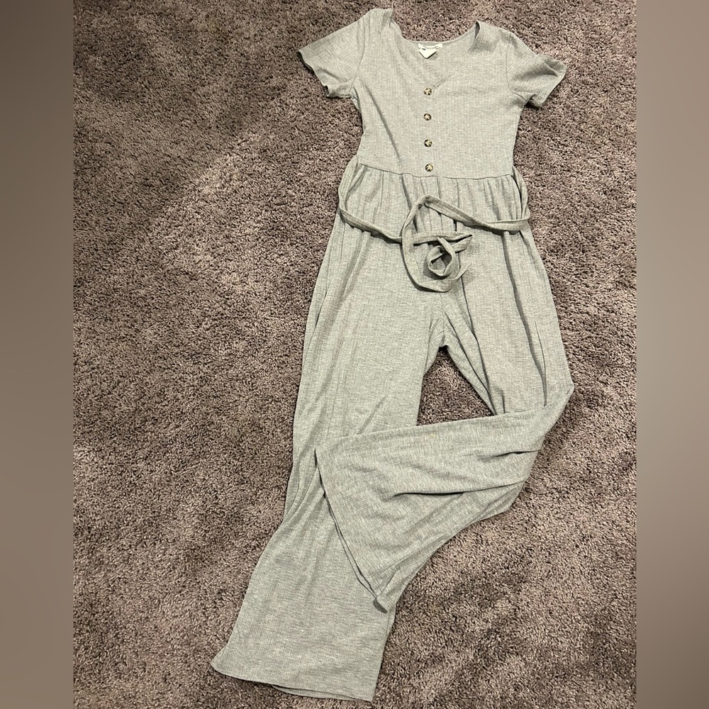 Gray jumpsuit